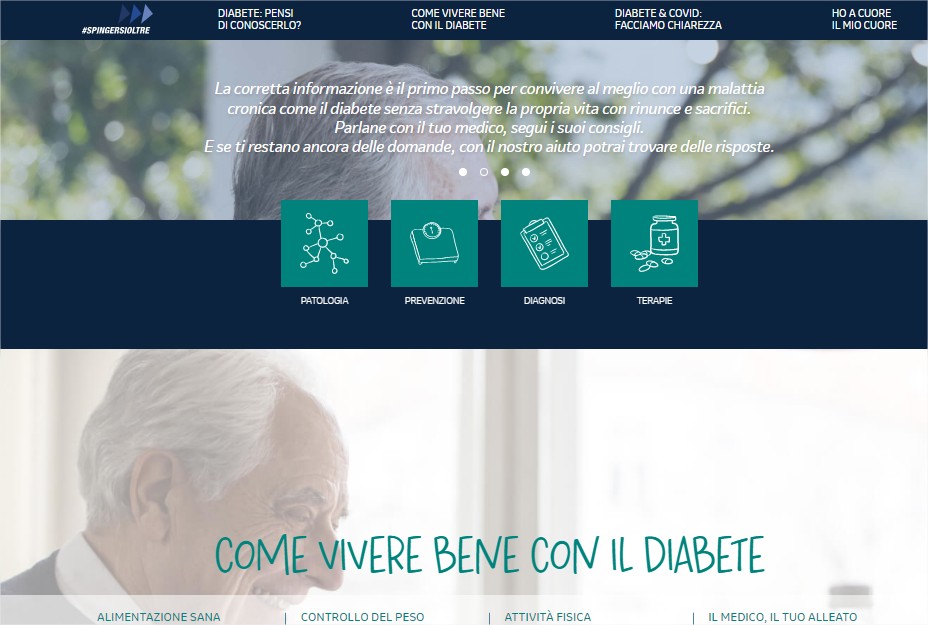 Nasce www.spingersioltre.it: il sito di MSD Italia interamente dedicato al Diabete di tipo 2