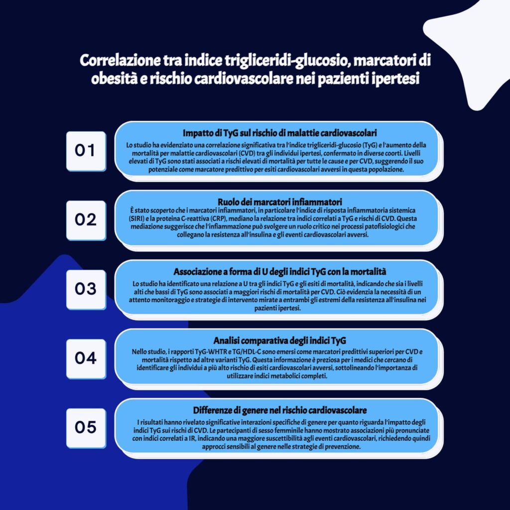 ci sono molte cose che possiamo fare per mantenere basso il nostro indice TyG e migliorare gli indicatori di obesità. Ecco alcuni consigli pratici