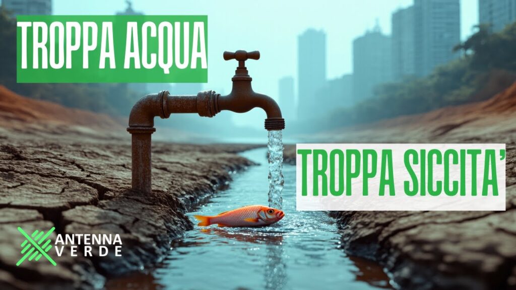 Troppa acqua, troppa siccità: il clima cambia e l'Italia è impreparata?