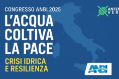 Acqua e cambiamenti climatici: il Congresso ANBI 2025 lancia l’allarme sulla gestione delle risorse idriche