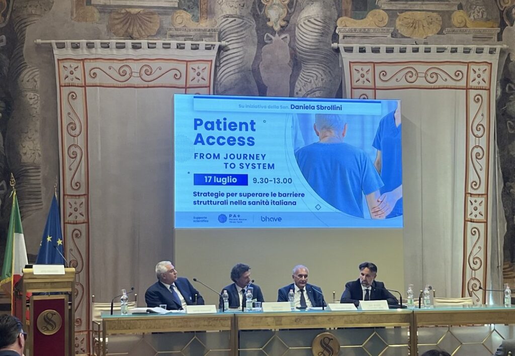 Accesso alle cure: il Patient Access Monitor 2025 propone un sistema più equo e proattivo 1 Patient Access – From Journey to System: accesso alle cure