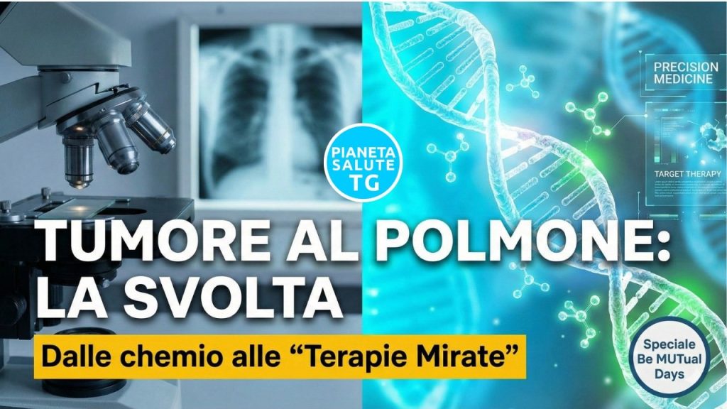 Tumore al polmone oncogene addicted: la rivoluzione della medicina di precisione ai Be MUTual Days