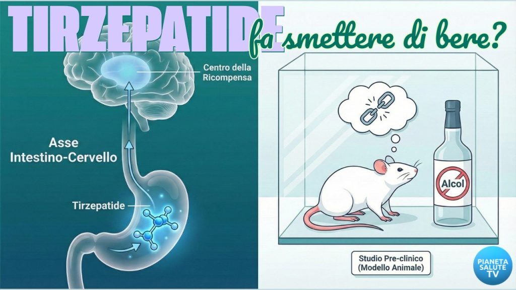 Tirzepatide e Alcolismo: il farmaco per diabete riduce il desiderio