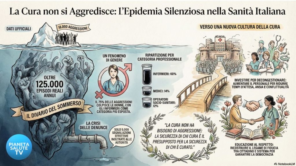 aggressioni ai sanitari in Italia
