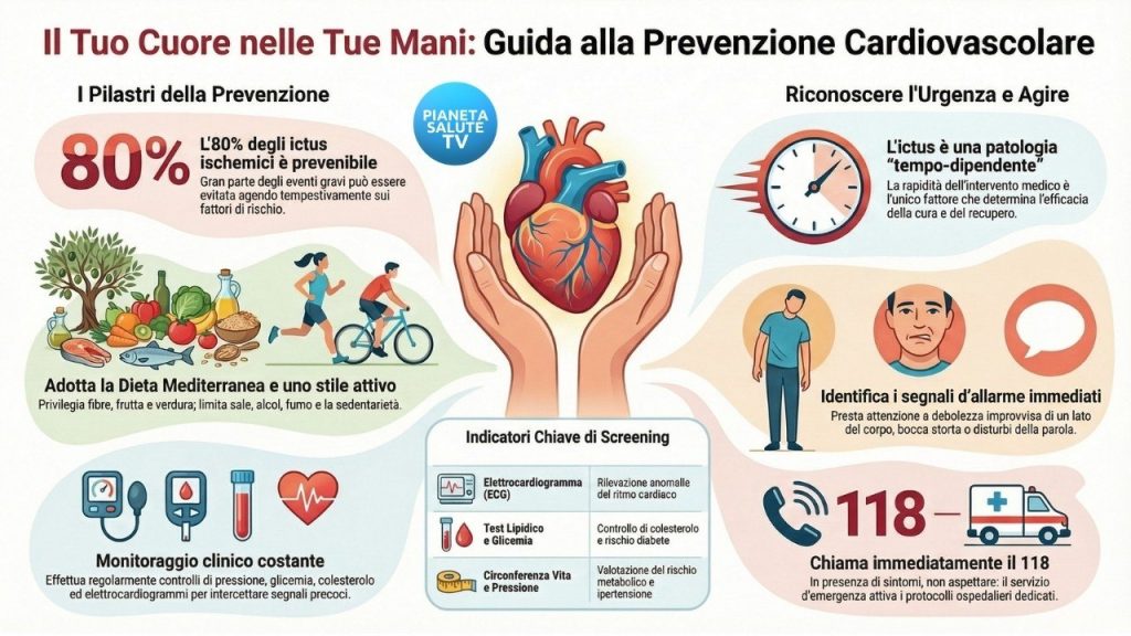 Il tuo cuore nelle tue mani: a Palermo 5 lezioni di prevenzione che possono salvarti la vita 2 Guida alla prevenzione cardiovascolare