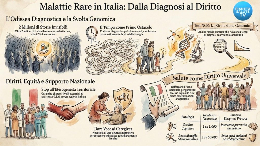 Malattie rare in Italia: la tecnologia e la politica per abbattere il ritardo diagnostico