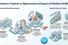 Trapianto di organi: la rigenerazione tecnologica al Policlinico di Milano aumenta le disponibilità del 20%