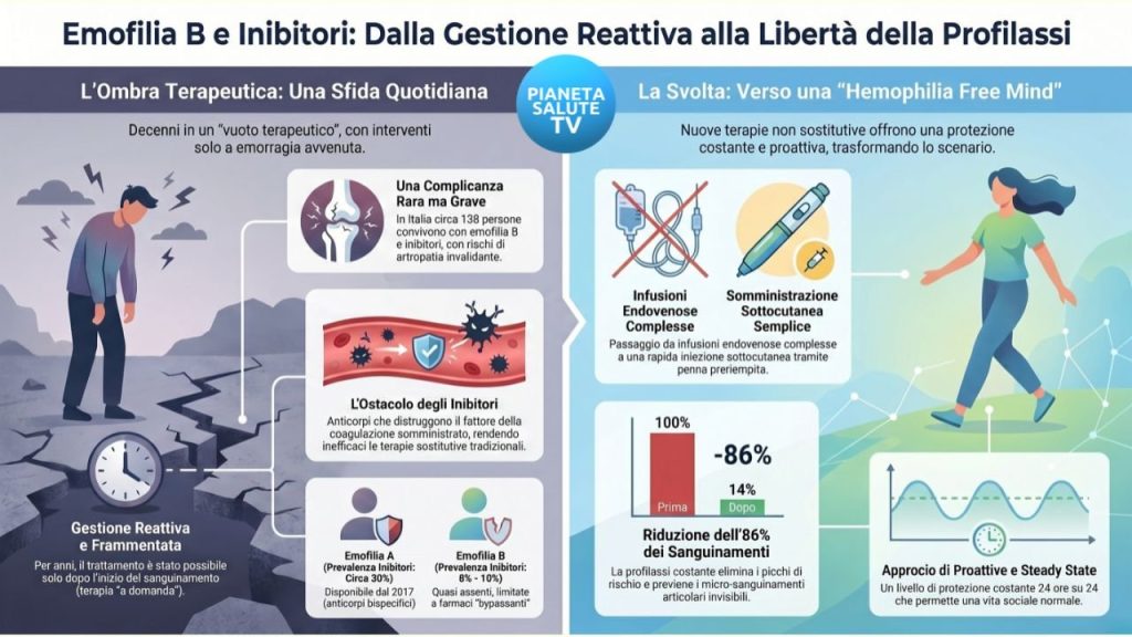 Emofilia B e inibitori: la nuova era della profilassi sostenuta da Novo Nordisk