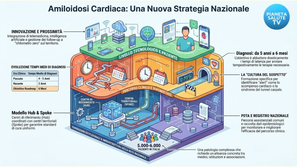 Amiloidosi cardiaca: al Senato la nuova roadmap nazionale