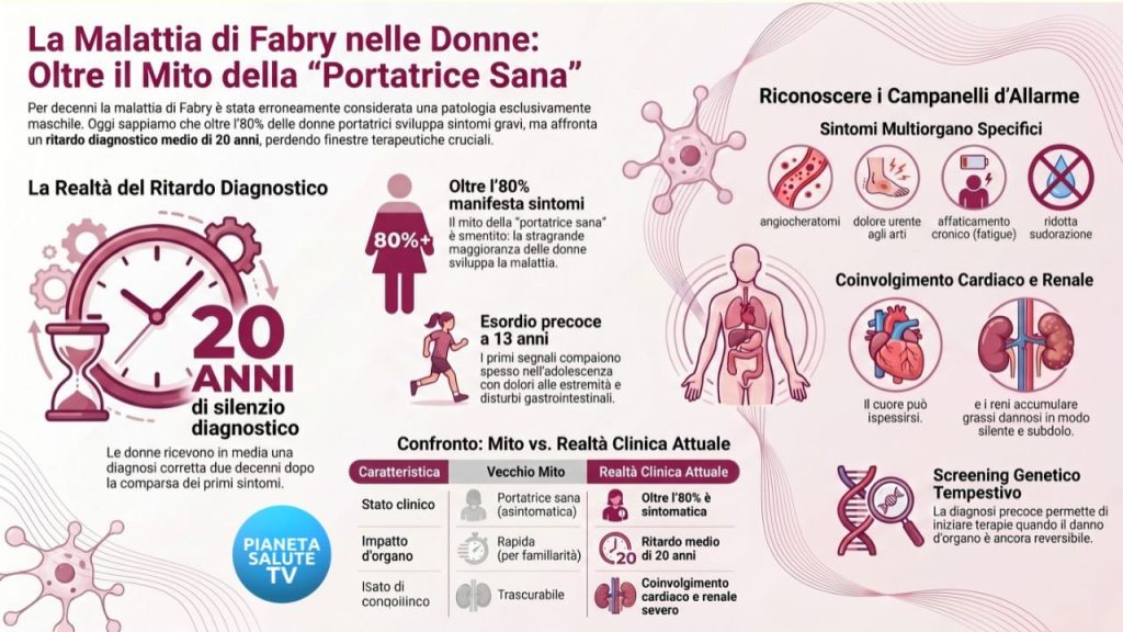 Malattia di Fabry, a Roma debutta SheSpeaXX: Chiesi e AIAF accelerano sulla diagnosi femminile