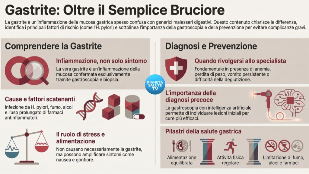 Gastrite e tumori dello stomaco