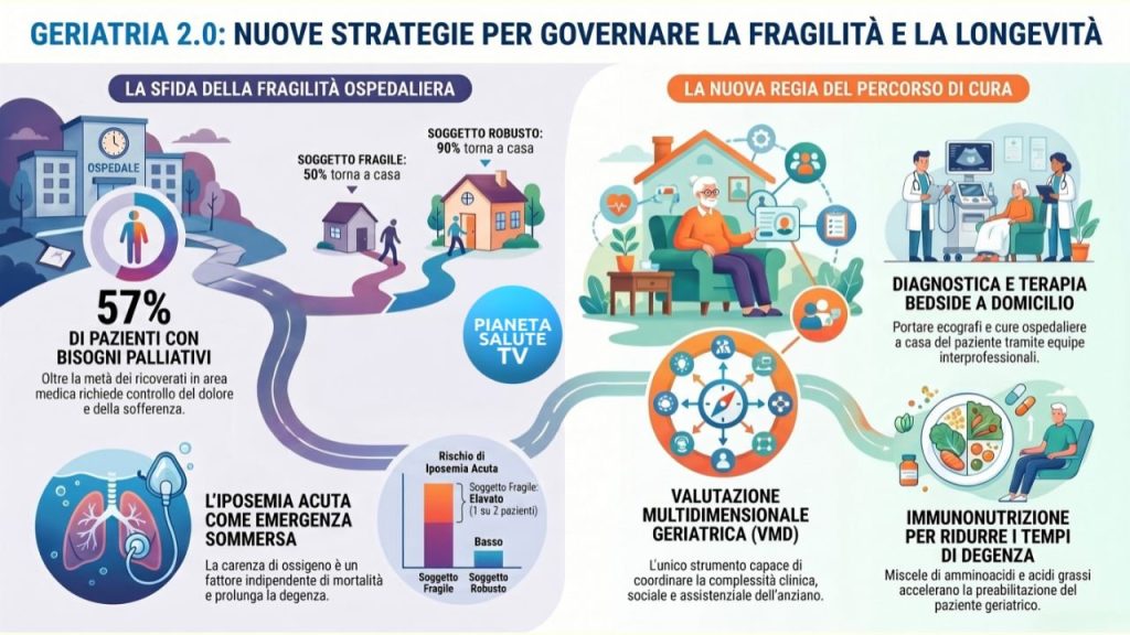 longevità geriatria fragilità anziani
