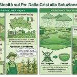 Crisi idrica nel bacino del Po: Coldiretti lancia l'allarme per il Made in Italy e propone il Piano Nazionale degli Invasi
