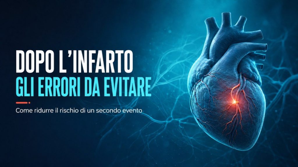 Dopo un infarto: gli errori da evitare e come ridurre il rischio di un secondo evento