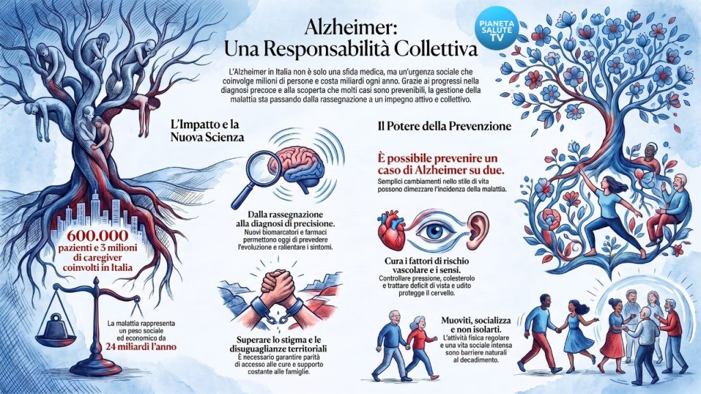 Alzheimer, famiglie e caregiver: perché la cura è una responsabilità collettiva
