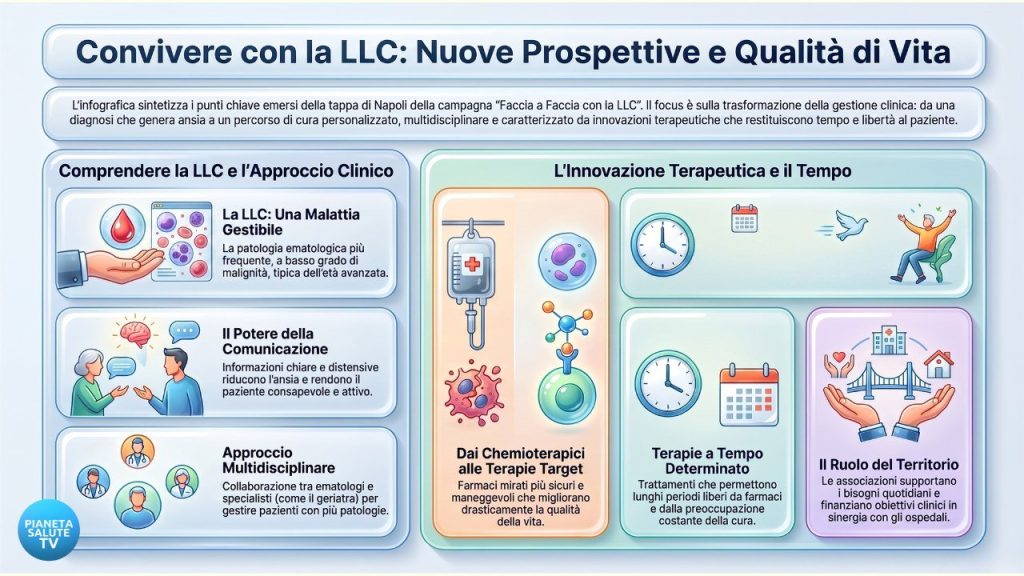 Leucemia linfatica cronica: a Napoli il confronto della campagna itinerante promossa da AbbVie Italia