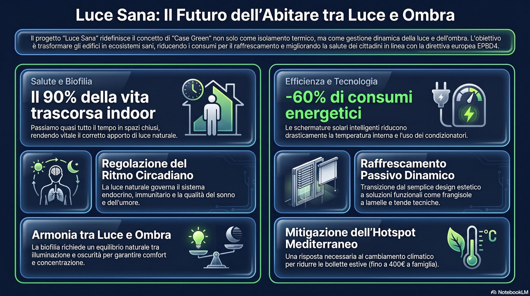 “Luce Sana”: alla Camera la Società Italiana di Medicina Ambientale lancia il progetto per tagliare il 60% dei consumi indoor