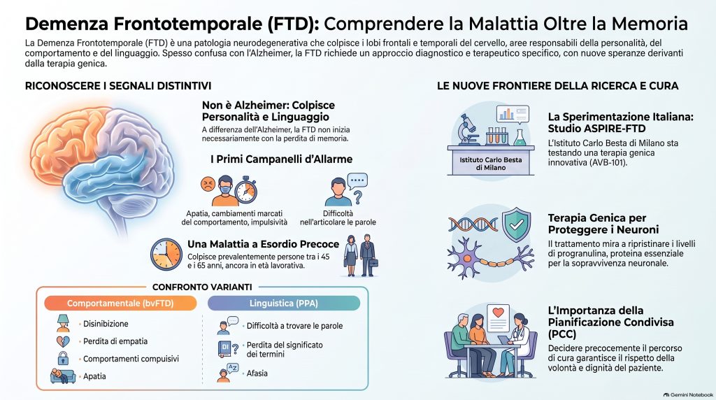 Demenza Frontotemporale: il caso Bruce Willis e le nuove frontiere della ricerca genetica in Italia