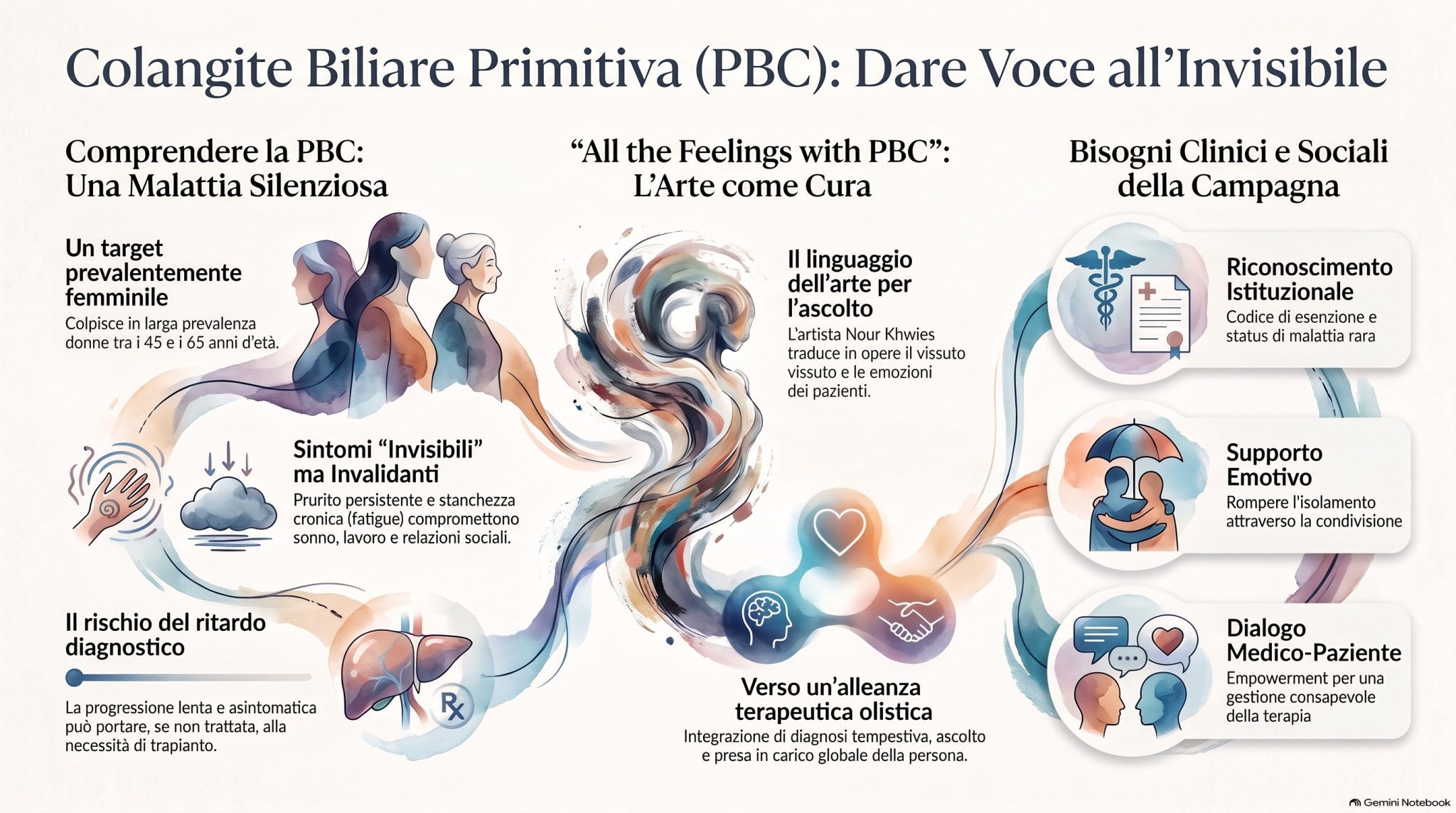 Colangite biliare primitiva: al via a Milano la campagna di Gilead Sciences con AMAF ed EpaC per diagnosi precoce ed esenzione