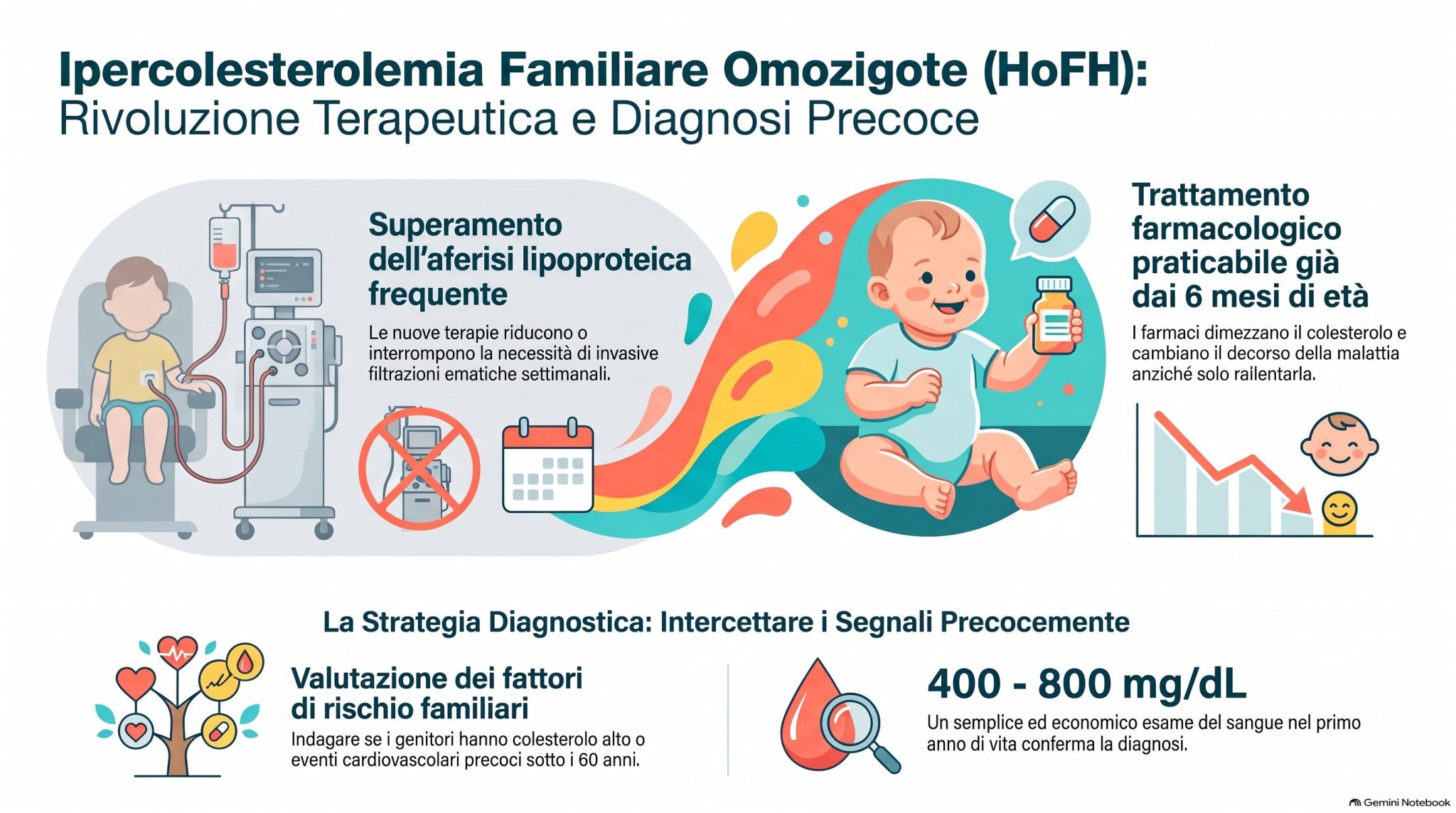Ipercolesterolemia familiare omozigote nei bambini: il manifesto SISA e OMaR per diagnosi precoce e nuove terapie
