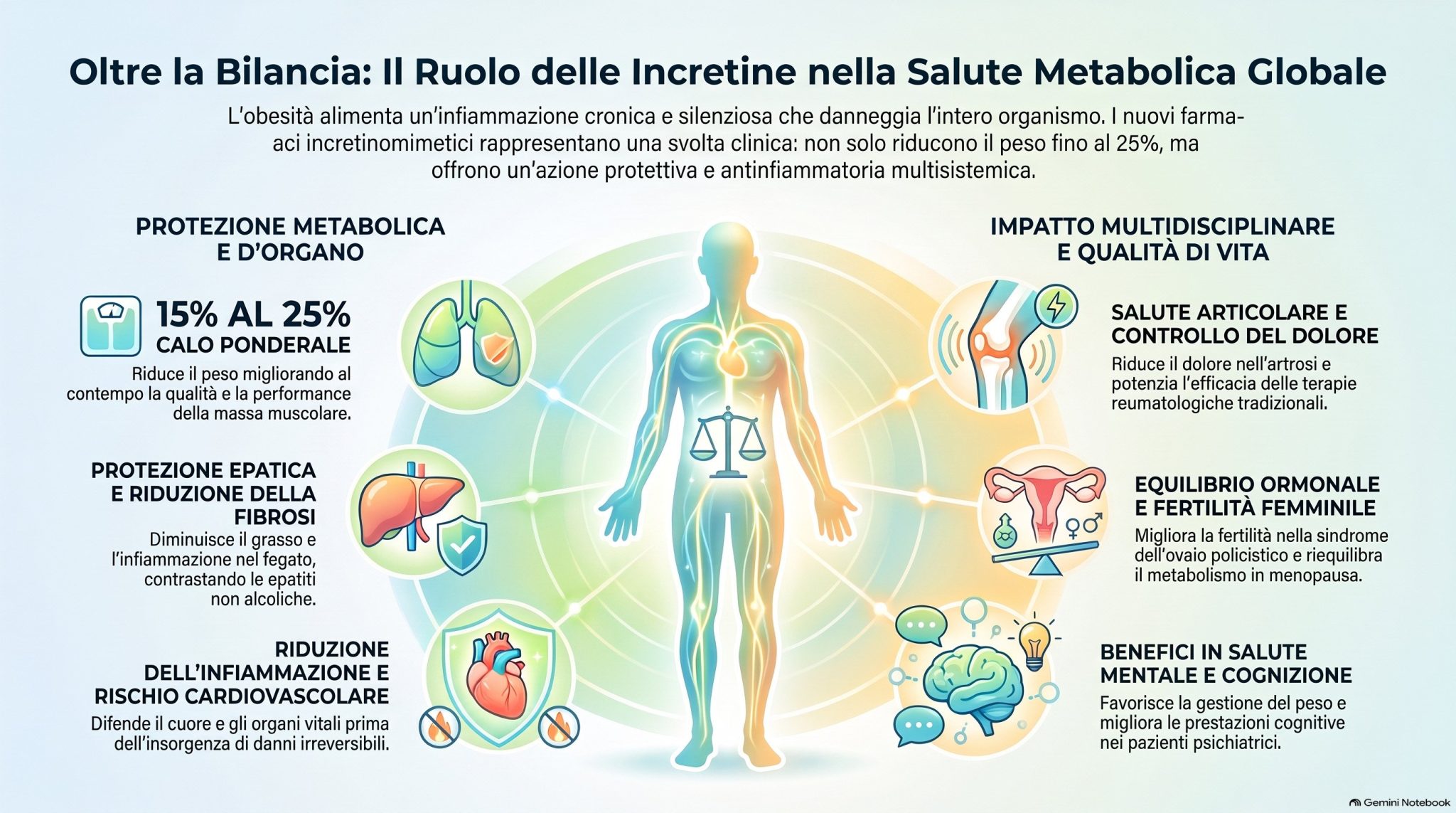 Obesità oltre la bilancia: i farmaci incretino-mimetici proteggono organi e metabolismo al workshop “Incretine e salute metabolica”